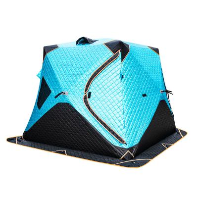 China Hot Cotton Tent Factory Sale OEM Insulation Cube Panda Winter Tent For Ice Fishing for sale