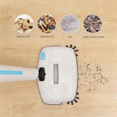 China High Quality Wireless Electric Hurricane Sweeper Broom Auto Cleaning Cordless Brush for sale