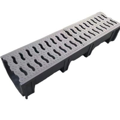 China Modern Cheap Resin Linear Drainage Channel Resin Channel U Shaped Drainage Ditch for sale