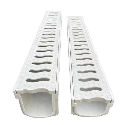 China Modern High Quality Drainage Gutter Pavement Precast Composite Resin Drainage Ditch for sale