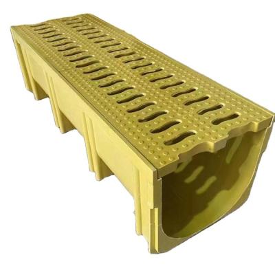 China Factory direct sales resin drainage ditch modern U-shaped compound linear drainage ditch for sale