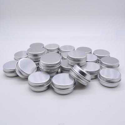 China Materials Recycled IN Small Tin Can Aluminum Cosmetic Tins 5g 5ml Stock Aluminum Can With Screw Cap for sale