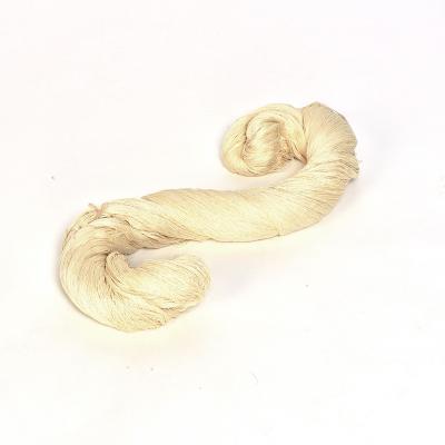 China Sustainable Grade B 60nm/2 Mulberry Spun Silk Yarn 100% Silk For Carpet for sale