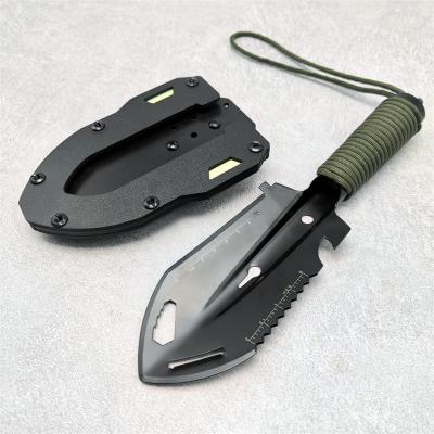 China Tactical Hand Shovel Multi-Function Camping Hiking Survival Tools Small Shovel Military Outdoor Garden Digging for sale