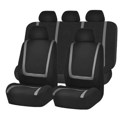 China Four-season cushion black blue red business car/luxury custom suv car seat cover OEM full seat covers gray hot sale for sale