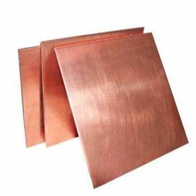 China Industry 20mm Thickness Copper Plate Environmental Protection Brass 0.1-20mm 6-2500mm Available Unalloyed 99.95% 99.99% for sale