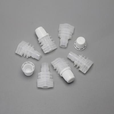 China Non Spill 8.2mm Shantou Ruihua Plastic Spout Cap For Pouch for sale