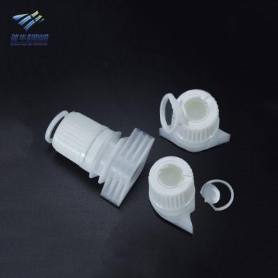 China Non Spill Color Customized Plastic Easy Pull Cap For Pockets for sale