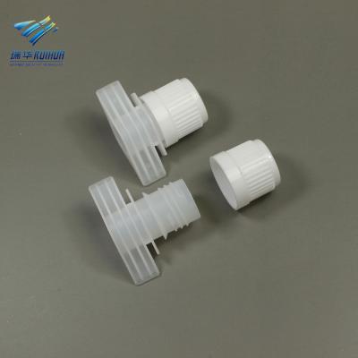 China Non Spill Reusable 15mm Energy Drinks Spout Pocket Spout Cap for sale