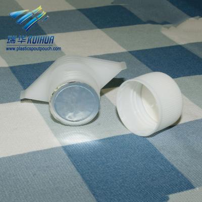 China Non Spill 22mm Cheap Plastic Spout Closures With Induction Aluminum Seal for sale