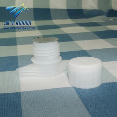 China Hot Selling Non Spill 22mm Plastic Drink Spout With Aluminum Film for sale