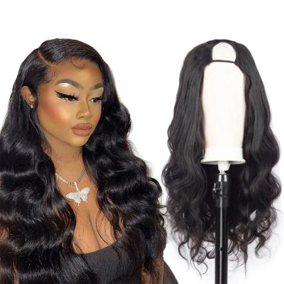 Κίνα Brazilian Natural Silky Straight Hair Wig U Part Wigs For Color Woman Cheap Remy Wigs Glueless 150% Density προς πώληση