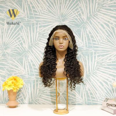 China Body Wave 150% Density Scalp Wigs, New Design Pre Plucked Bleached Knots Hairline 100% Natural Hair Wigs for sale