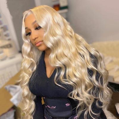 China Lace Front Wig, 613 HD Lace Frontal Wig, Blonde 613 Full Lace Wig Body Wave 613 Hair en venta