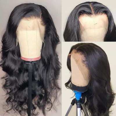 Chine Body Wave Hair Wholesale Vendors Straight Virgin Mink Brazilian Human Hair Frontal Raw Cuticle Aligned Hair 360 Lace Closure Extensions à vendre