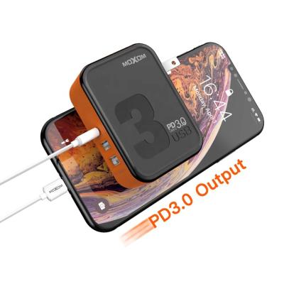 China For iPhone Charger USA Fast Foldable 2 Left Compact Type C USB Charger With 18W Power Delivery For iPhone X/8/8 /iPad for sale