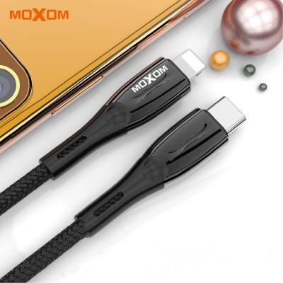 China For iOSPD Newest Charging Cable MOXOM PD CB36 Charging Cable For Samsung S10 3.0 Fast Charger Mobile Phone Data Cable For Type C for sale