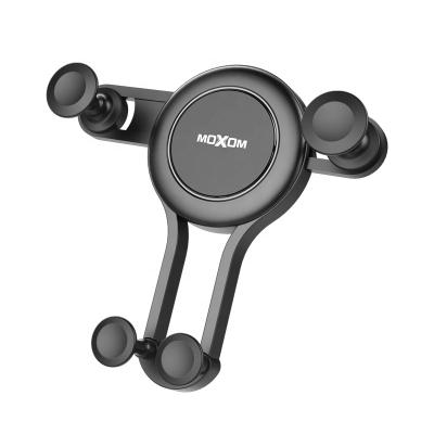 China Price Voucher MOXOM Car Mount Voucher Design Double Handle Smartphone Holder On Air Vent Car Mount Holder for sale