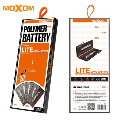 China Long Durability High Capacity MOXOM 3000 mAh Replacement Battery For Samsung S8 Mobile Phone Digital Battery for sale