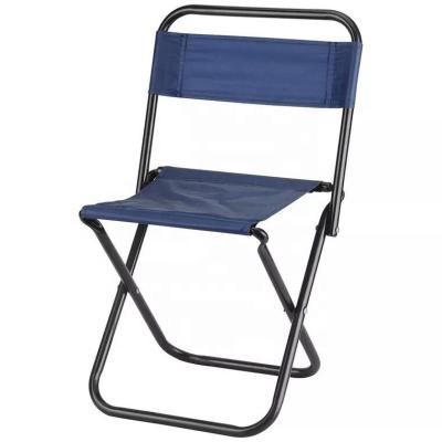 China Traditional outdoor portable fishing chair, metal foldable beach chair, oxford fabric sketch chair for sale