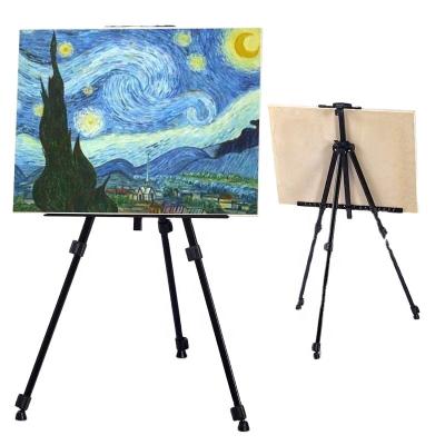 China 160cm Adjustable Metal Painting Easel Art Supplies Easel Art Supplies Sketch Drawing Frame Display Iron Painting Easel 52 for sale