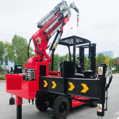 China Jib Crane 5 Ton --- 8 Ton Forklift Tail Installation Boom Forklift for sale