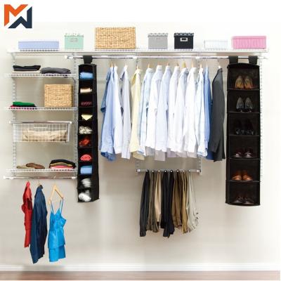 China Cheap Closet Bedroom Wardrobes Metal Closet Organizers for sale