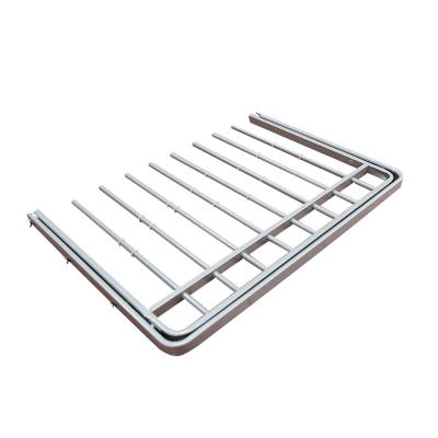 China Square pipe sliding frame Chinese product best-selling metal detachable closet parts DIY hanging pants rack for home storage for sale