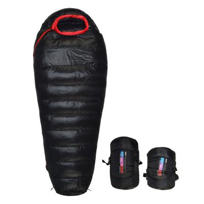 China Envelope type adult outdoor ultra light mom down thickened warm duck down camping down sleeping bag manufacturer wholesale customization for sale