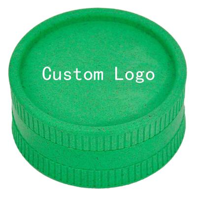 China Modern Custom Logo 1 Layer Spice Plant Fiber Herb Grinder Weed for sale