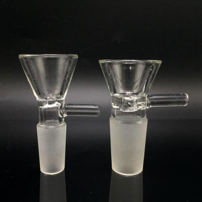 China American Tobacco Pipe 18mm14mm Accessories Pot Gun Grinding Glass Smoking Main Pipe for sale