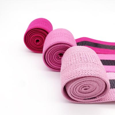 China 2022 New Color Yoga Exercise Booty Band Rose Gold Gym Hip Circle Band Exercise Bands for sale