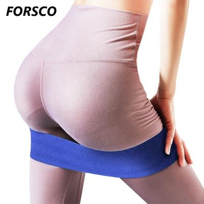 China Anti Slip Home Exercise Yoga Exercise Fitness Resistance Bands Wide Hip Circle for sale