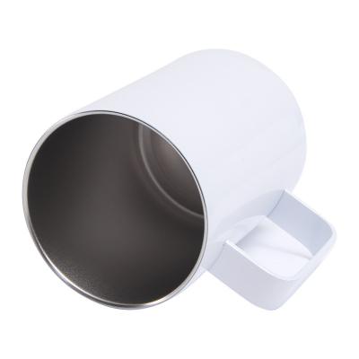 China Sustainable White Straight 20oz Sublimation Blanks Double Wall Stainless Steel Coffee Mug Insulated Tumblers for sale