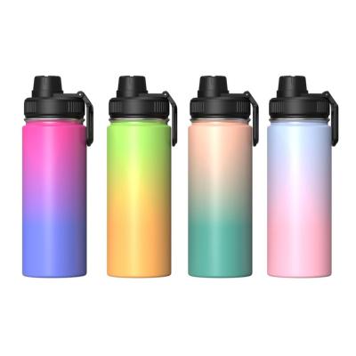 China Interesting Price Viable Tumbler Coffee Cup Classical Color Changing Water Bottle Thermos Mug Gradient Color for sale