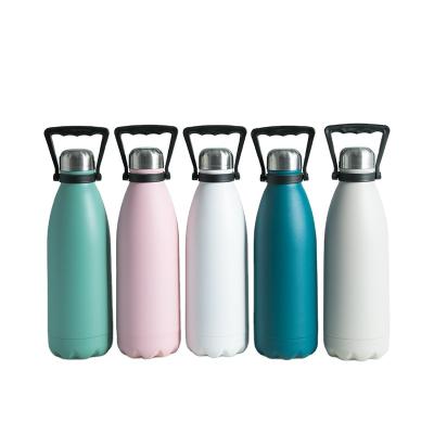 China Cola Shape Thermoses Stainless Steel Viable Double Walled Vacuum Insulated Leakproof Vacuum Insulated Water Bottle for sale