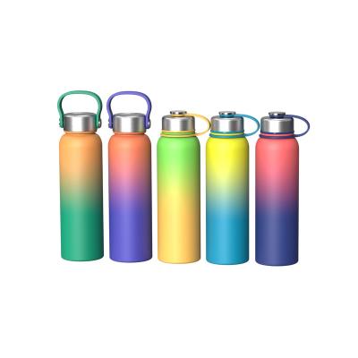 China Stainless Steel Unique Water Bottle Vials Quality Dual Wall Vacuum Color Changing Water Cup Viable Guaranteed for sale