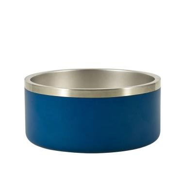 China Sustainable High Quality Custom Stainless Steel Pet Food And Water Dog Bowl for sale