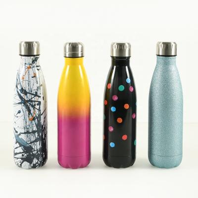 China Wholesale 500ml 750ml 1000ml PORTABLE Double Wall Customized Sport Water Bottle Eco Friendly for sale