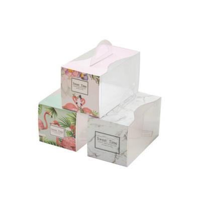 China Hot Sale Food Cake Box Cake Decorating Transparent Printed Panels For Sale for sale