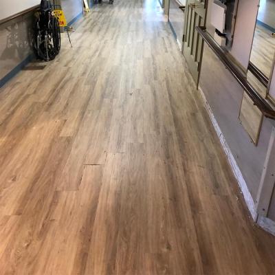 China Birch Nursing Home UV Oiled Birch Engineered Wood Flooring Gray for sale