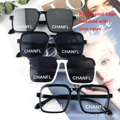 China Fashion Sunglasses Your Own Logo Style Design Customized Sunglasses Matched With Cases From China Factory Directly for sale