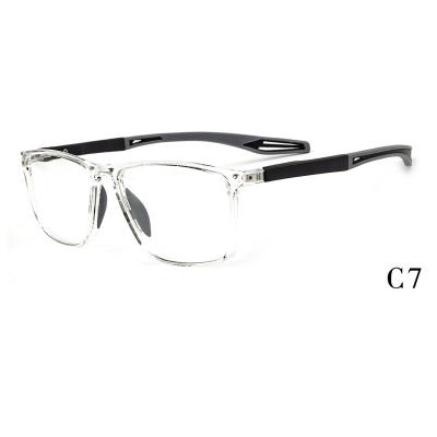 China Good Quality Light Weight Sports TR90 Glasses Frames Transparent Child Girl Boy Reading Glasses For Students Reading for sale