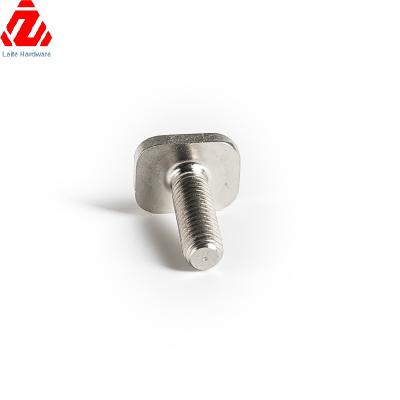 China Wholesale Din186 Stainless Steel T-bolt 304/316 Hammerhead Bolt 304/316 Stainless Steel M6 M8 for sale