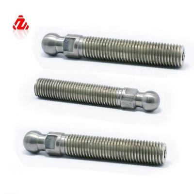 China Construction Industry LEITE Mechanical Ball Head Screws Spherical Bolts Ball Screw Stainless Steel Bolt For 3D for sale