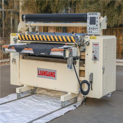 China Professional automatic pvc roller coating machine for synthetic leather for sale