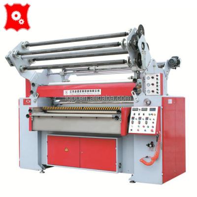 China GFMG-180 pu/pvc film application leather belt making machine GFMG-180 for sale