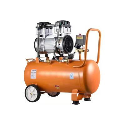 China OIL-LESS air compressor for auto repair with wheels air compressor 220V factory direct sale for sale