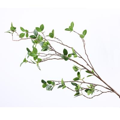 China 2021 Hot Selling Wedding Amazon Milan Plant Leaf Artificial Leaves Cheap For Wedding for sale