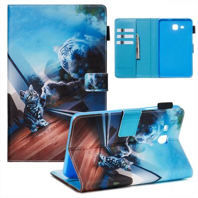 China Slim Fashionable Smart Leather Stand Case Cover For Samsung Galaxy Tab One 7.0 / T280 / T285 for sale